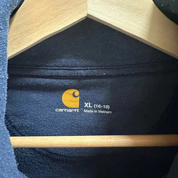 Carhartt Zip-up Sweatshirt Size XL - Picture 3 of 4